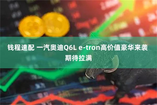 钱程速配 一汽奥迪Q6L e-tron高价值豪华来袭 期待拉满